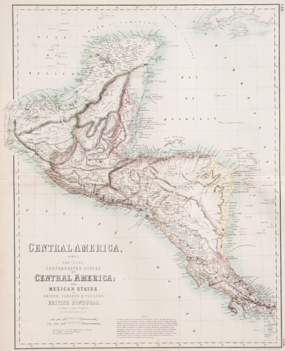 Central America and Mexico 1860